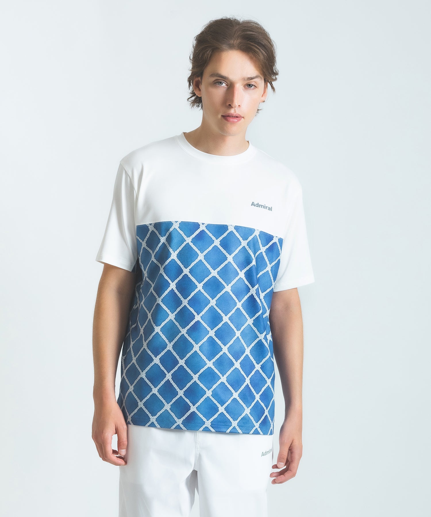 Admiral ホワイト Tシャツ 長袖Tシャツ AFM0114 – ADMIRAL