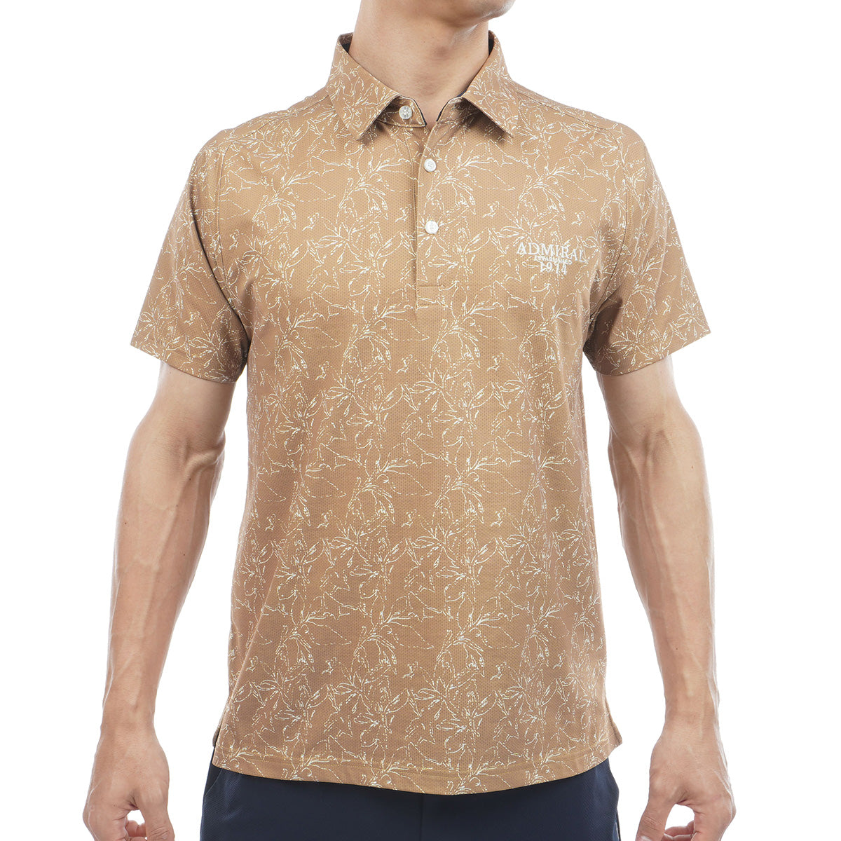 ストレッチメッシュ リーフプリントシャツ ADMA625 – ADMIRAL