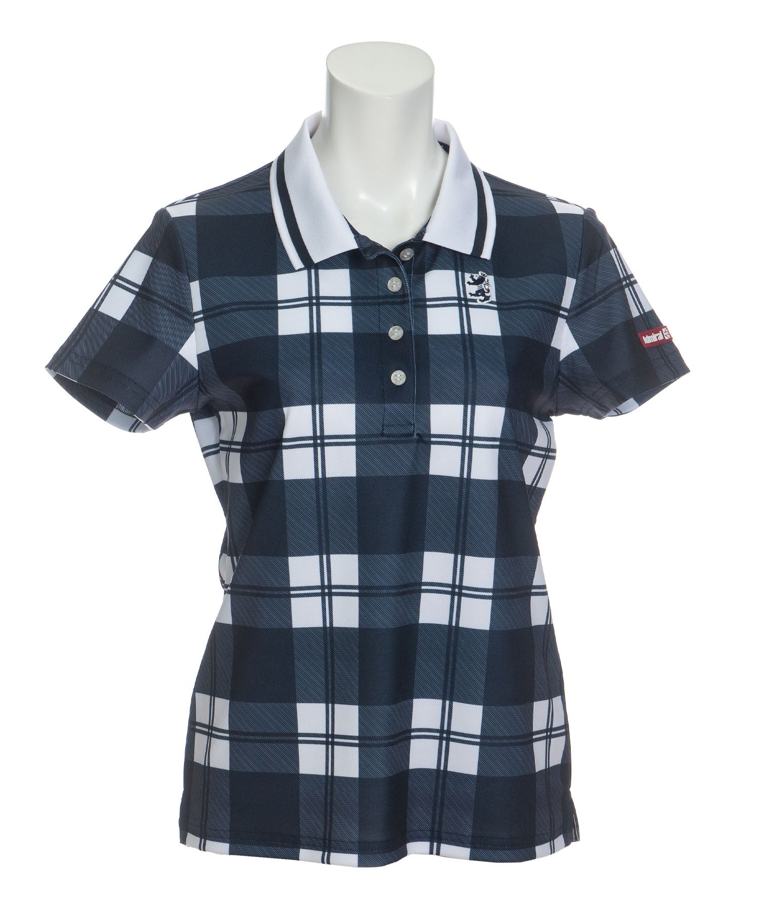 アドミラル♡トップスM チェック チェックプリント ポロシャツ ADLA221 – ADMIRAL