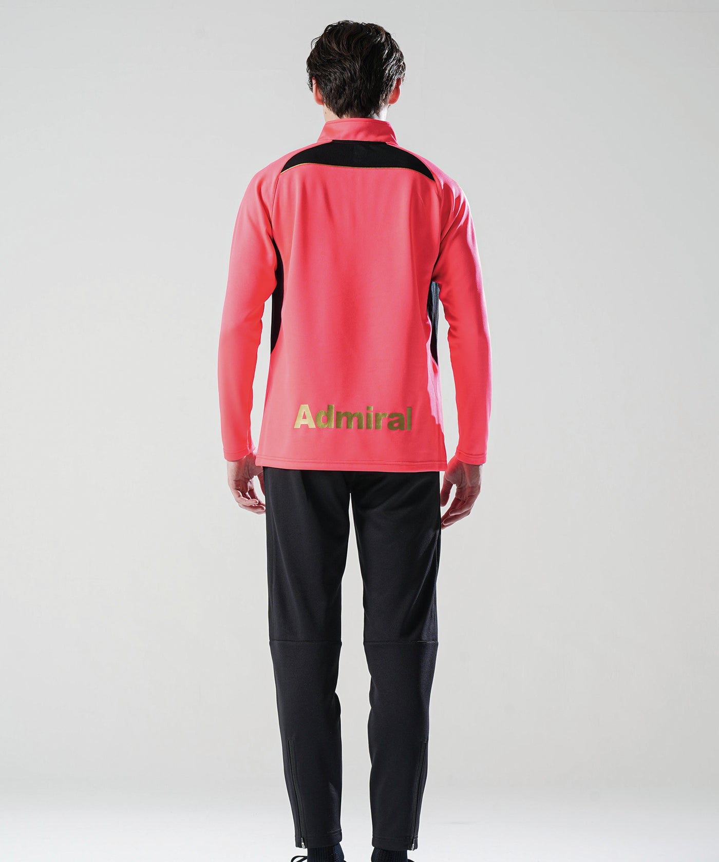 23095　Admiral メンズ　ブレーカー　トップス　赤Ｘ黒　サイズＭ 23095 Admiral メンズ ブレーカー トップス 赤X黒 サイズM