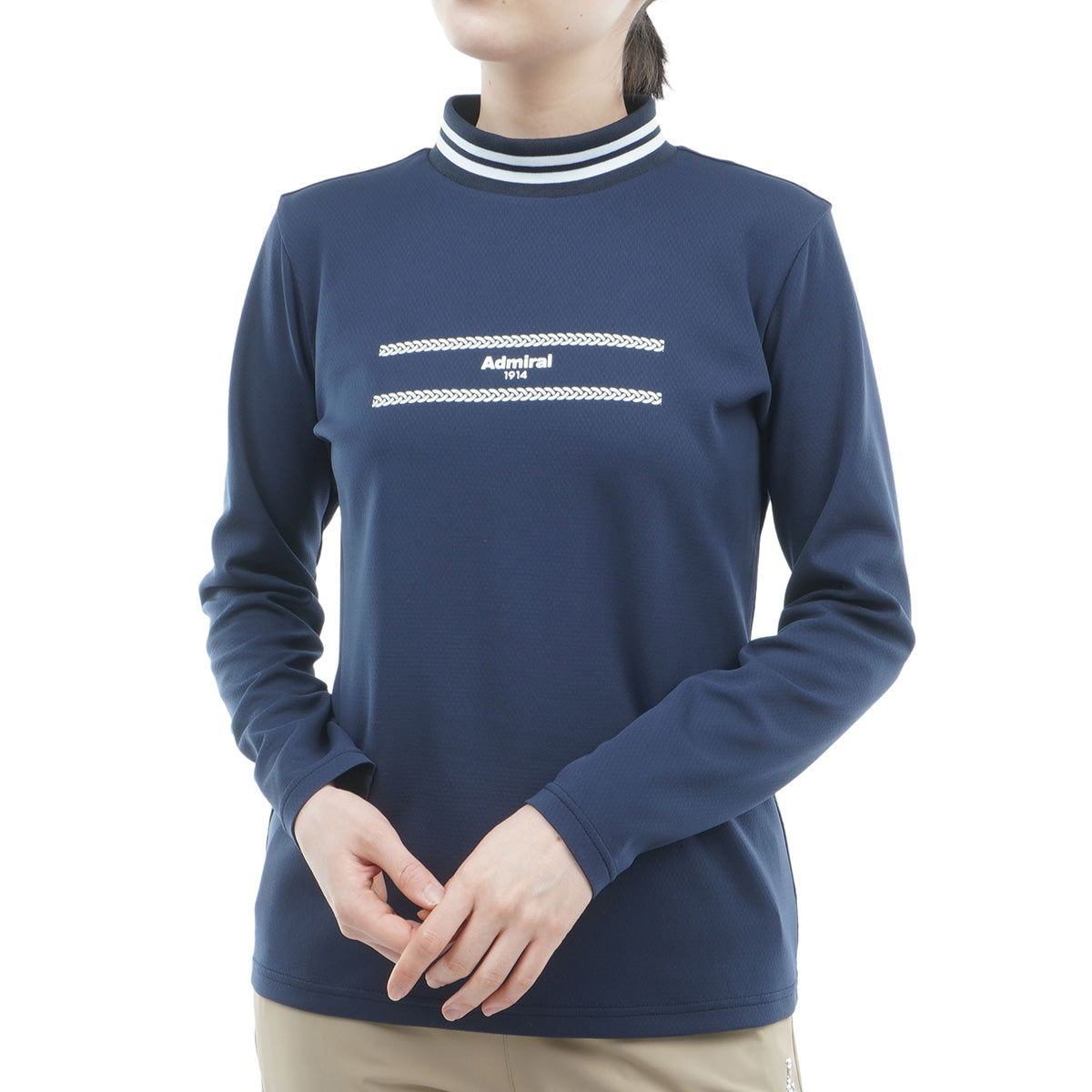 カラタッチ 長袖モックシャツ ADLA661 – ADMIRAL