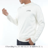 ハイブリッド モックネック ニットスウェット　ADMA675