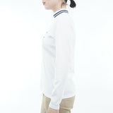 カラタッチ 長袖モックシャツ　ADLA661