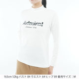 ロゴジャガード 長袖モックシャツ　ADLA672