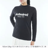 ロゴジャガード 長袖モックシャツ　ADLA672