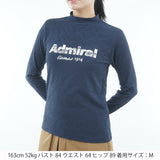 ロゴジャガード 長袖モックシャツ　ADLA672