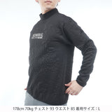キルトジャガード モックネックスウェット　ADMA665
