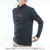 カラタッチ 長袖モックネックシャツ　ADMA664
