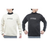 キルトジャガード モックネックスウェット　ADMA665