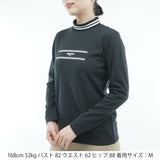 カラタッチ 長袖モックシャツ　ADLA661