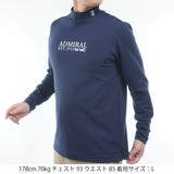 カラタッチ 長袖モックネックシャツ　ADMA664