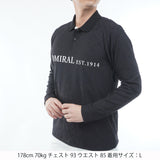 ロゴ ジャガード 長袖シャツ　ADMA669