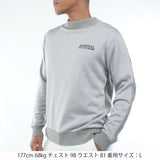 ハイブリッド モックネック ニットスウェット　ADMA675