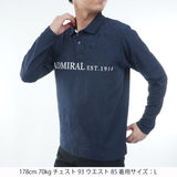 ロゴ ジャガード 長袖シャツ　ADMA669