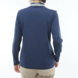 カラタッチ 長袖モックシャツ　ADLA661