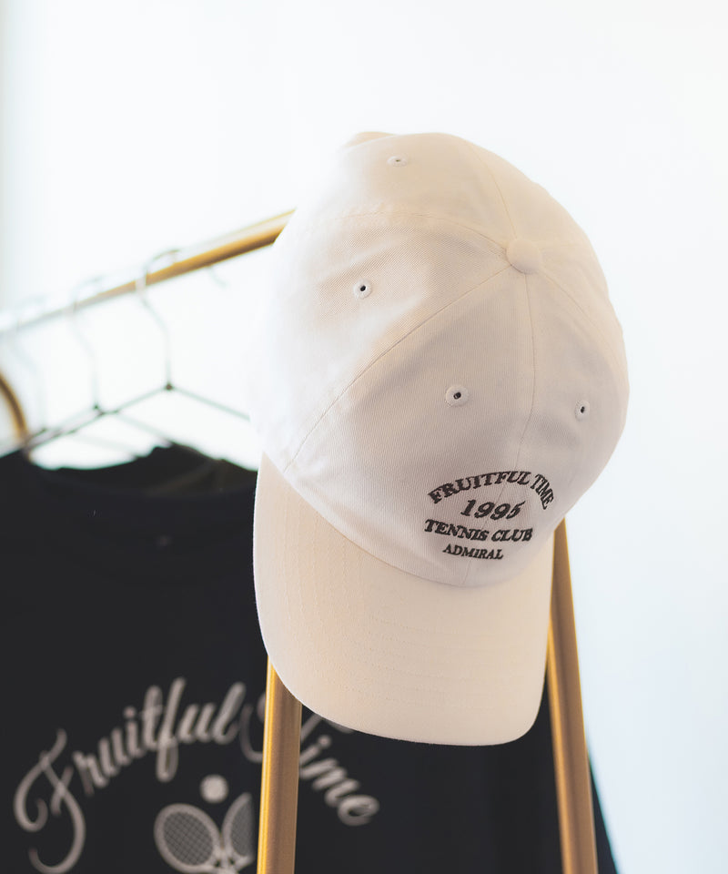 Admiral × mu テニスクラブロゴ コットンツイルキャップ ATMZ409
