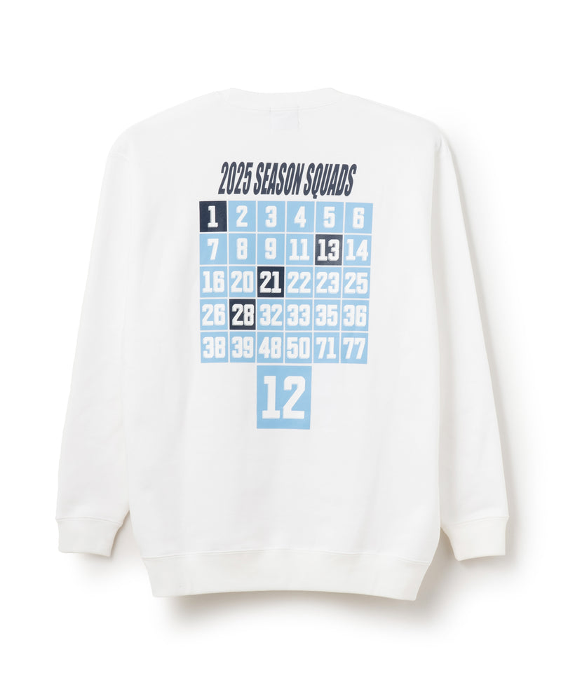 ジュビロ磐田2025SQUADSスウェット   AFM563