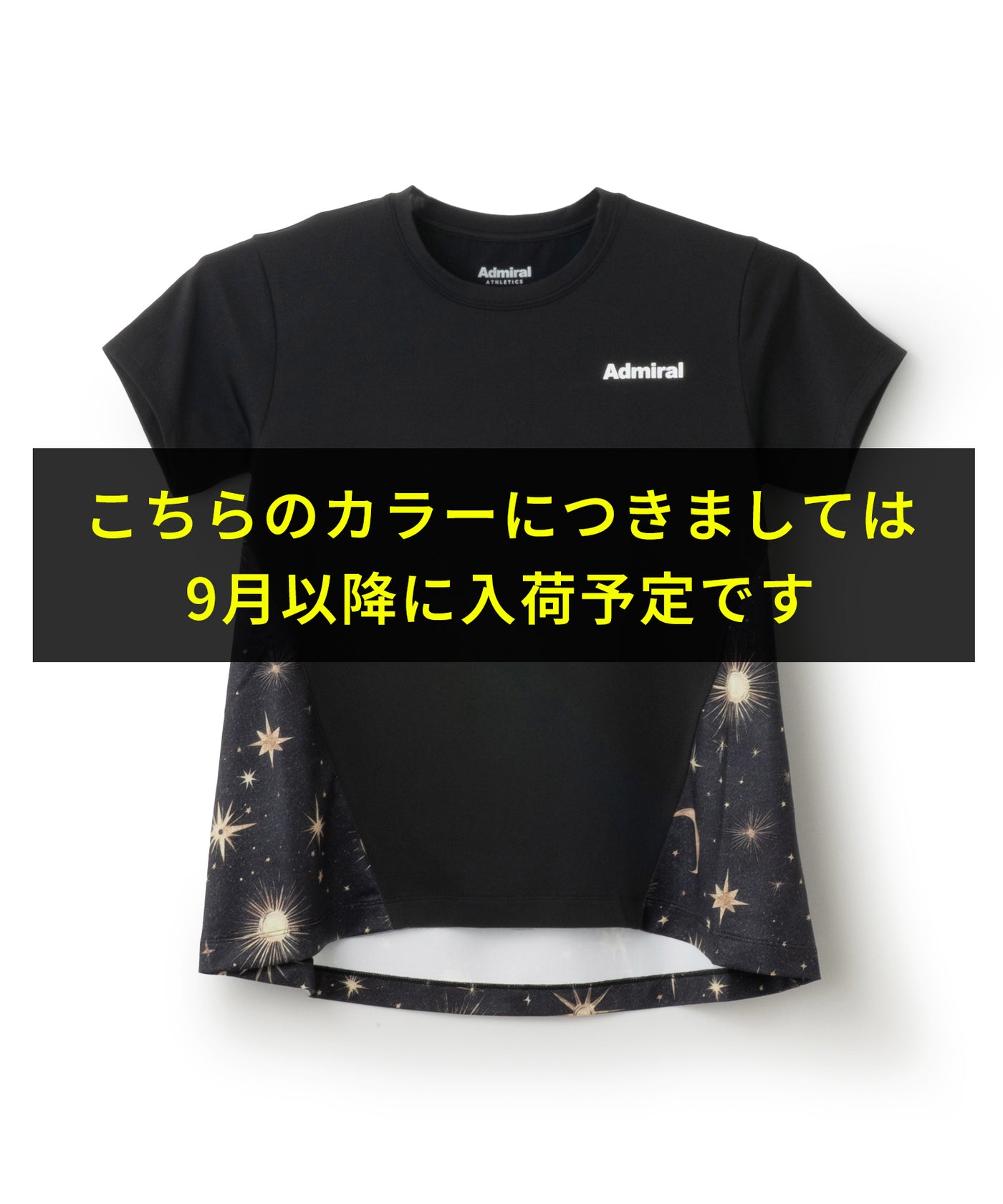 アドミラル レディス バックタックフレアグラフィック TEE ATLA534 バックタックフレアグラフィックTEE ATLA534 – ADMIRAL