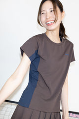 サイドフレアバイカラーTEE　ATLA667