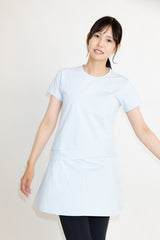 Piqué soccer cross layered hem TEE ATLA662
