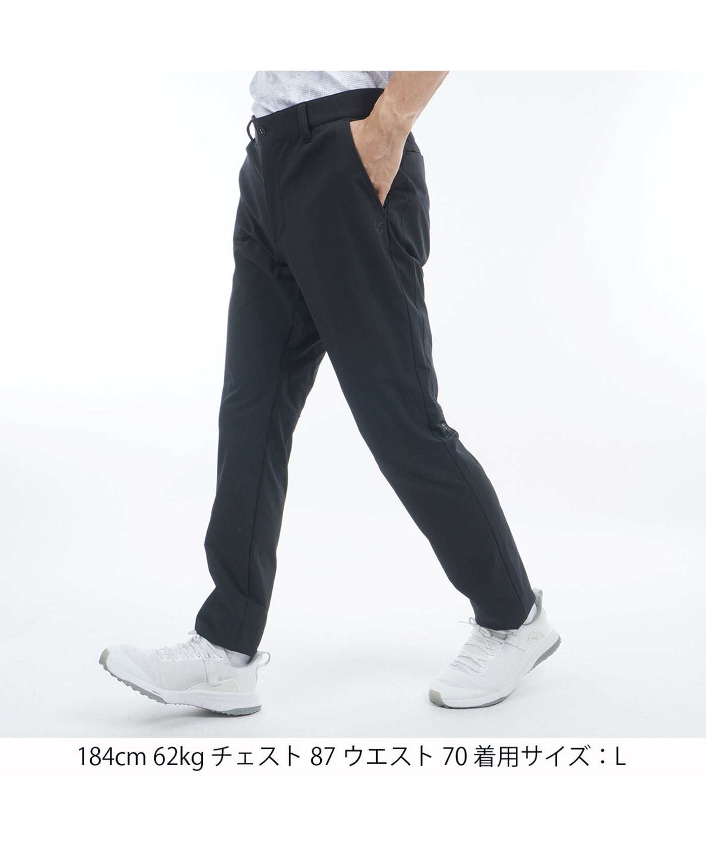 【新品タグ付き】Admiral ゴルフ テーパードパンツXL 吸水速乾ストレッチ カジュアルゴルフドットコムby PALM SPRINGSにAdmiral GOLF