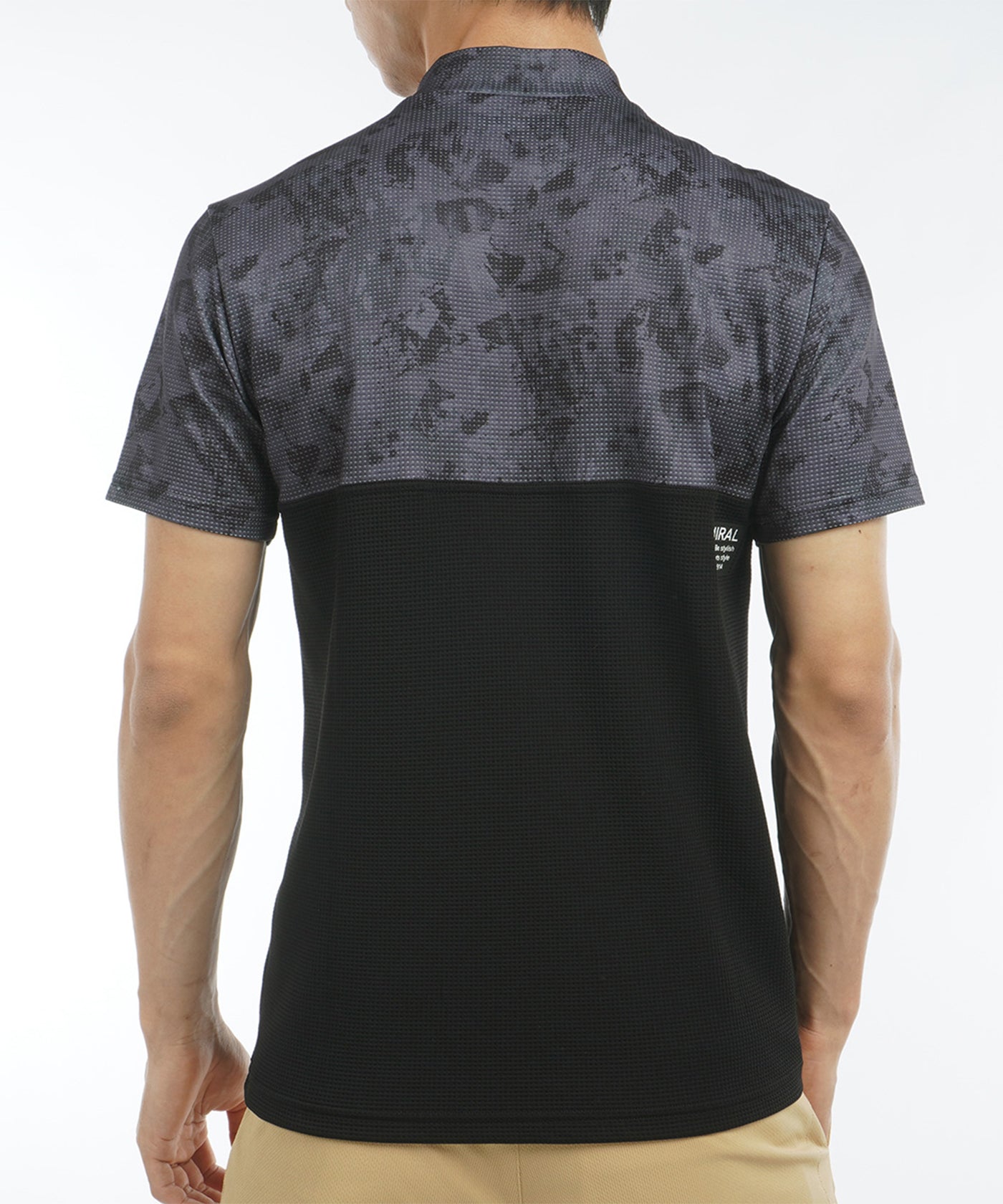 ローラーカモフラージュプリント モックネックシャツ ADMA539 – ADMIRAL