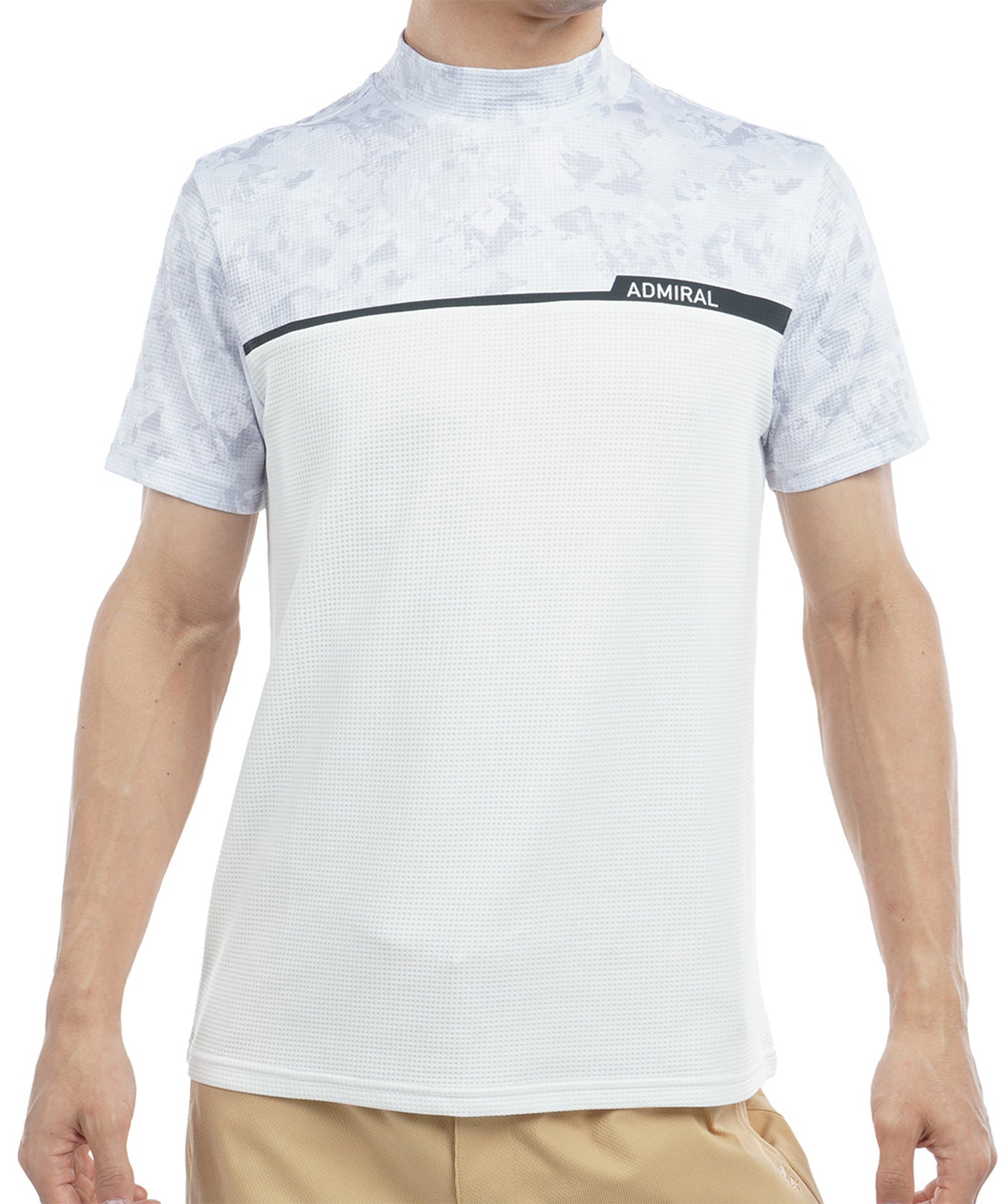 ローラーカモフラージュプリント モックネックシャツ ADMA539 – ADMIRAL