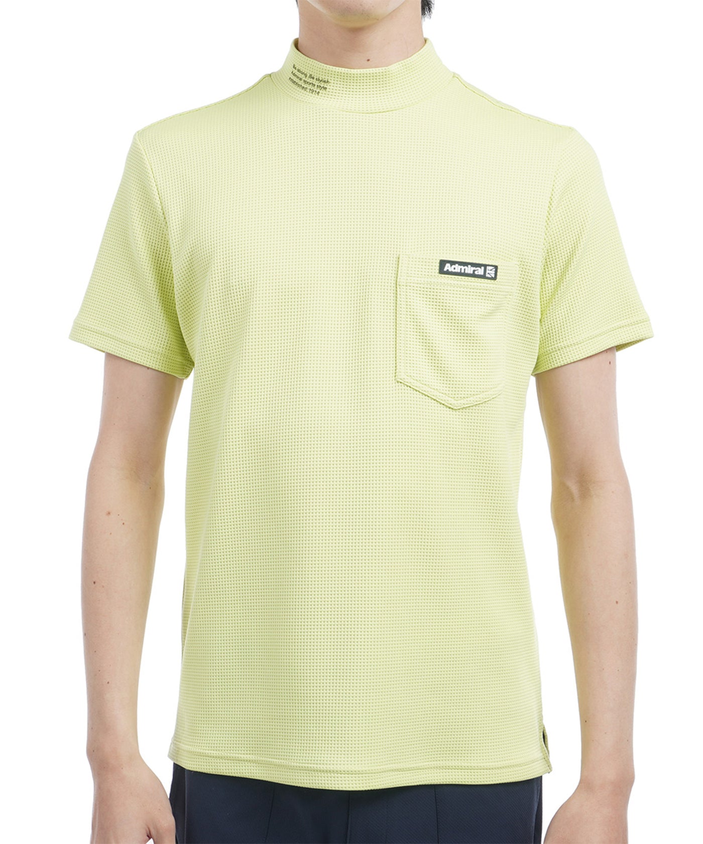 接触冷感 サークルロゴ モックネックシャツ ADMA525 – ADMIRAL