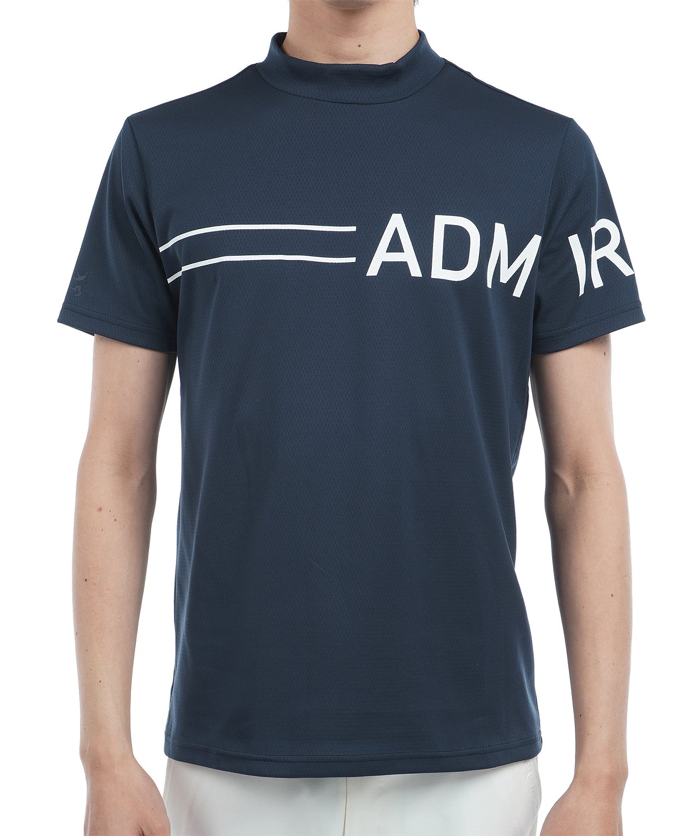 アドミラル ゴルフ(Admiral GOLF)ゴルフウェア 吸水速乾 CARAT ビッグロゴ 半袖モックシャツ ADMA518… CARAT ビッグロゴモックネックシャツ ADMA518 – ADMIRAL