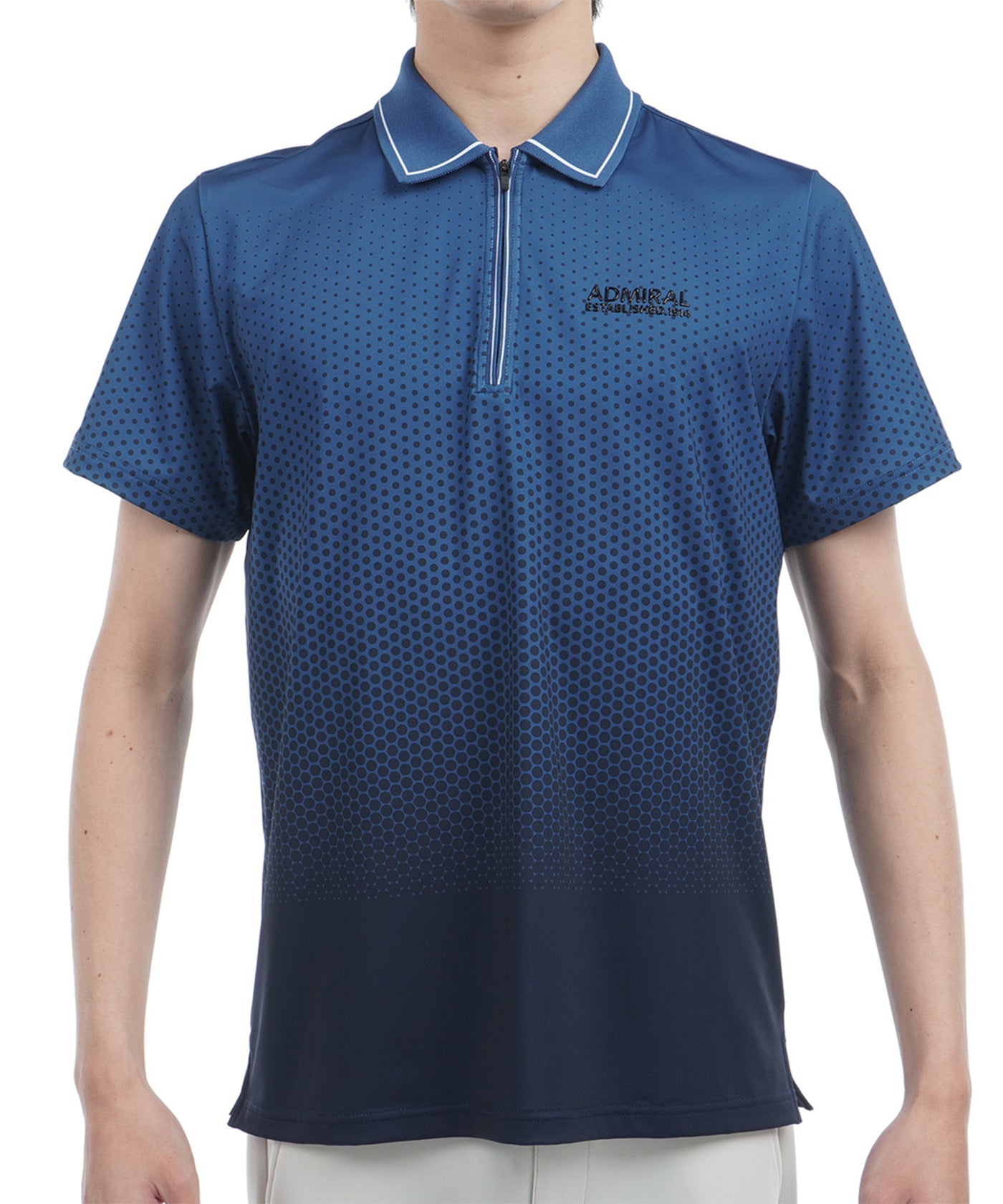 ドットグラデーション ハーフジップポロ ADMA504 – ADMIRAL