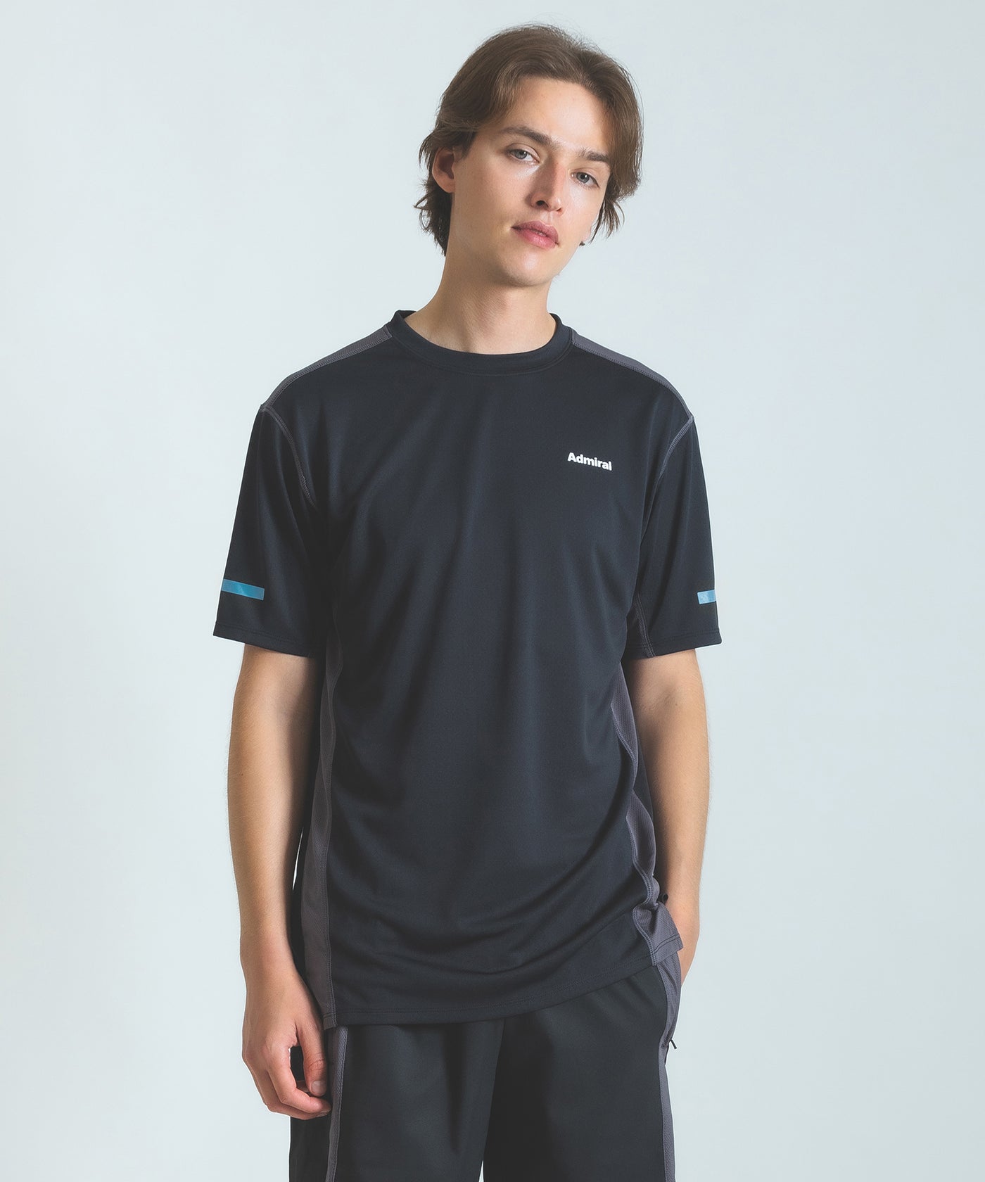 ABRAHAM CROSS TEE 新品未使用　Lサイズ トレーニングS/S TEE ATMA511 – ADMIRAL