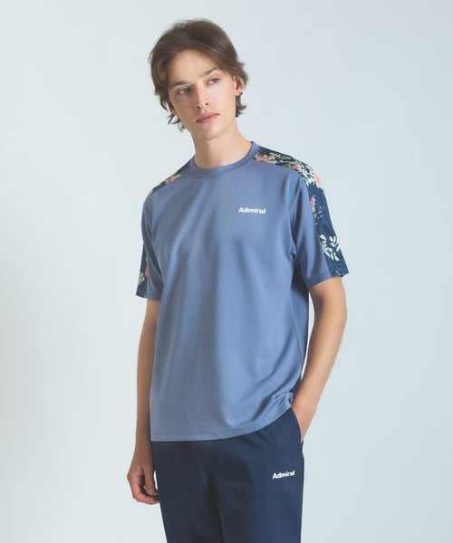 Admiral フラワープリント Tシャツ フロントラインフラワーTEE ATLA512 – ADMIRAL