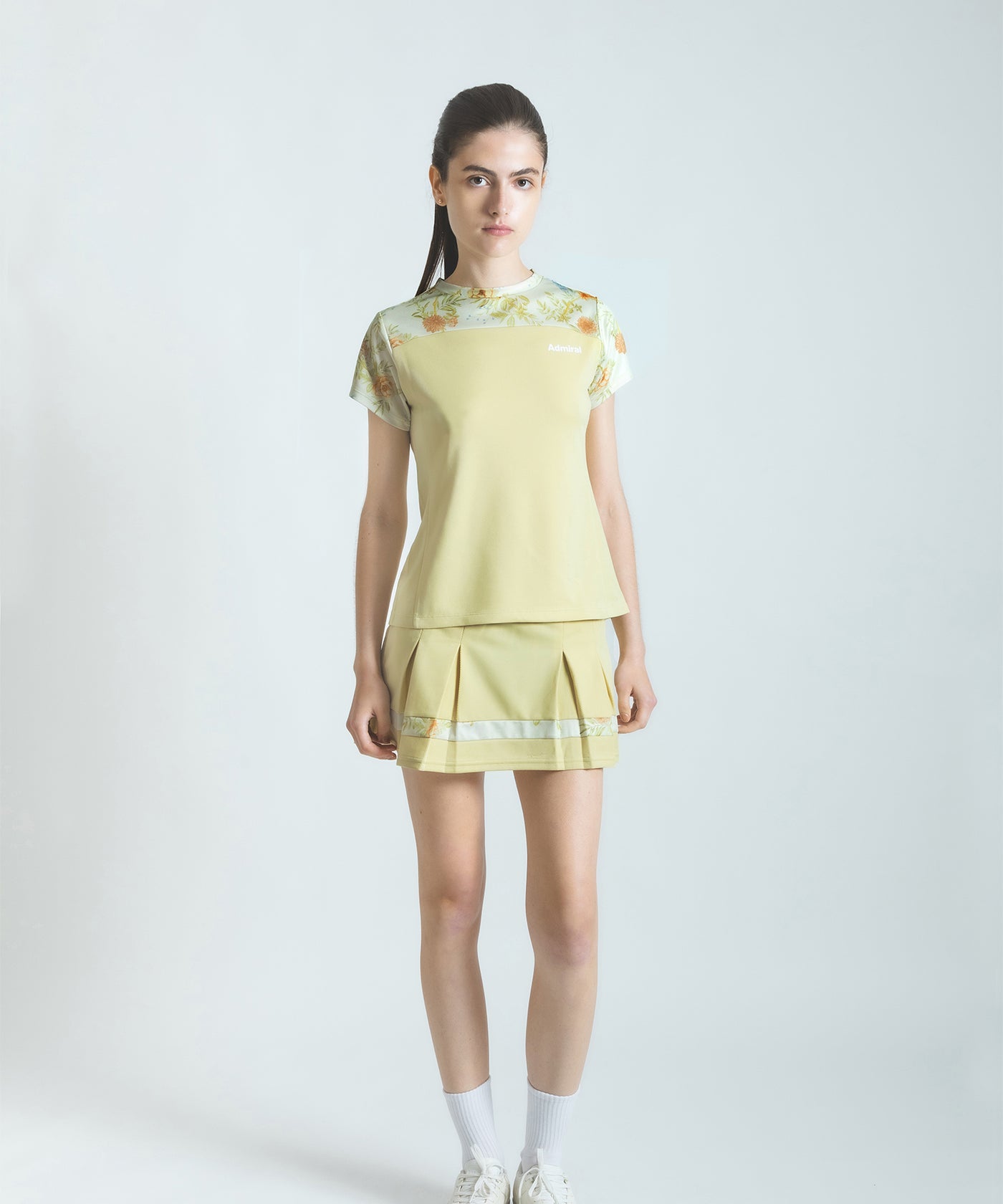 バックスリットフラワーTEE ATLA513 – ADMIRAL