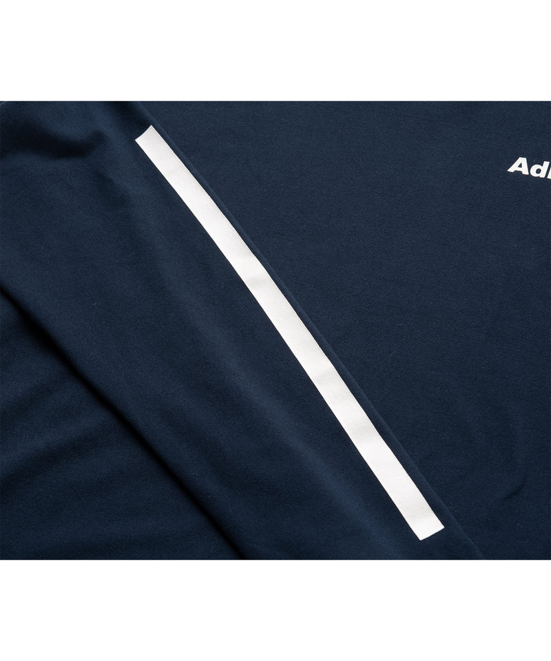 バイカラーラインプリントL/S TEE ATLA345