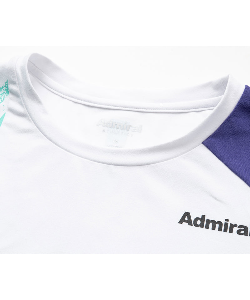 コラージュモチーフプリントTEE ATLA340