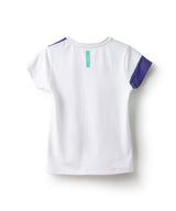 コラージュモチーフプリントTEE ATLA340