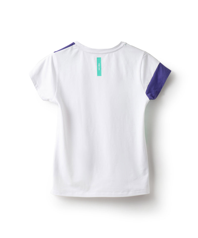 コラージュモチーフプリントTEE ATLA340