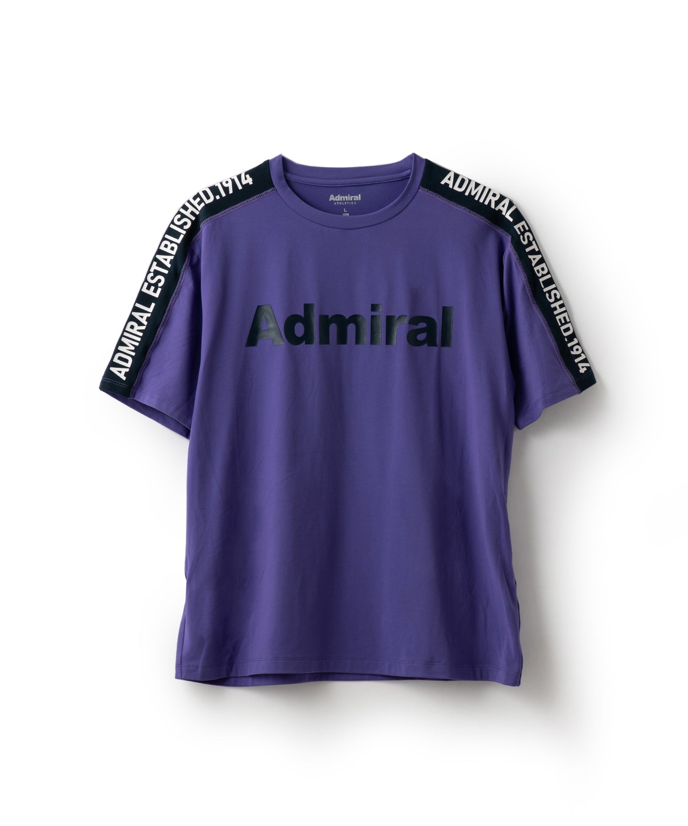 ショルダーラインロゴTEE ATMA327 – ADMIRAL