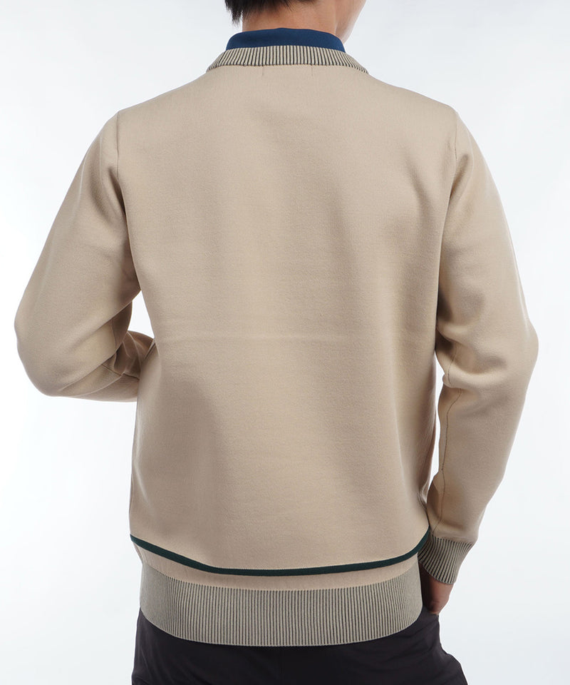 フラッグロゴ クルーネックセーター  ADMA452