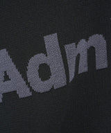 フラッグロゴ クルーネックセーター  ADMA452