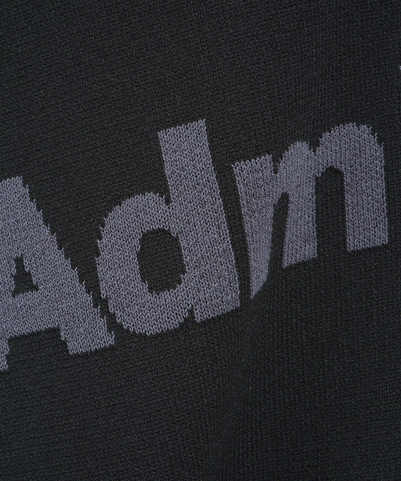 フラッグロゴ クルーネックセーター  ADMA452