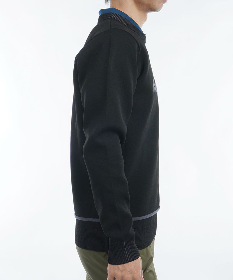 フラッグロゴ クルーネックセーター  ADMA452