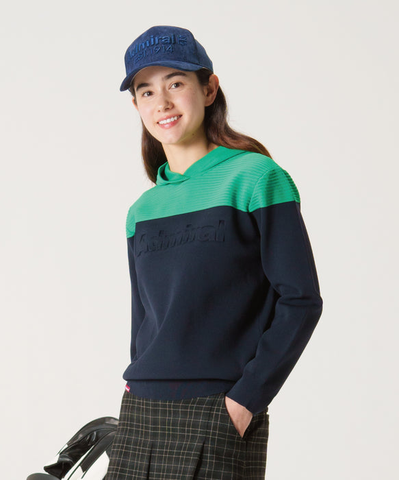 エンボスロゴ フーディーセーターADLA355