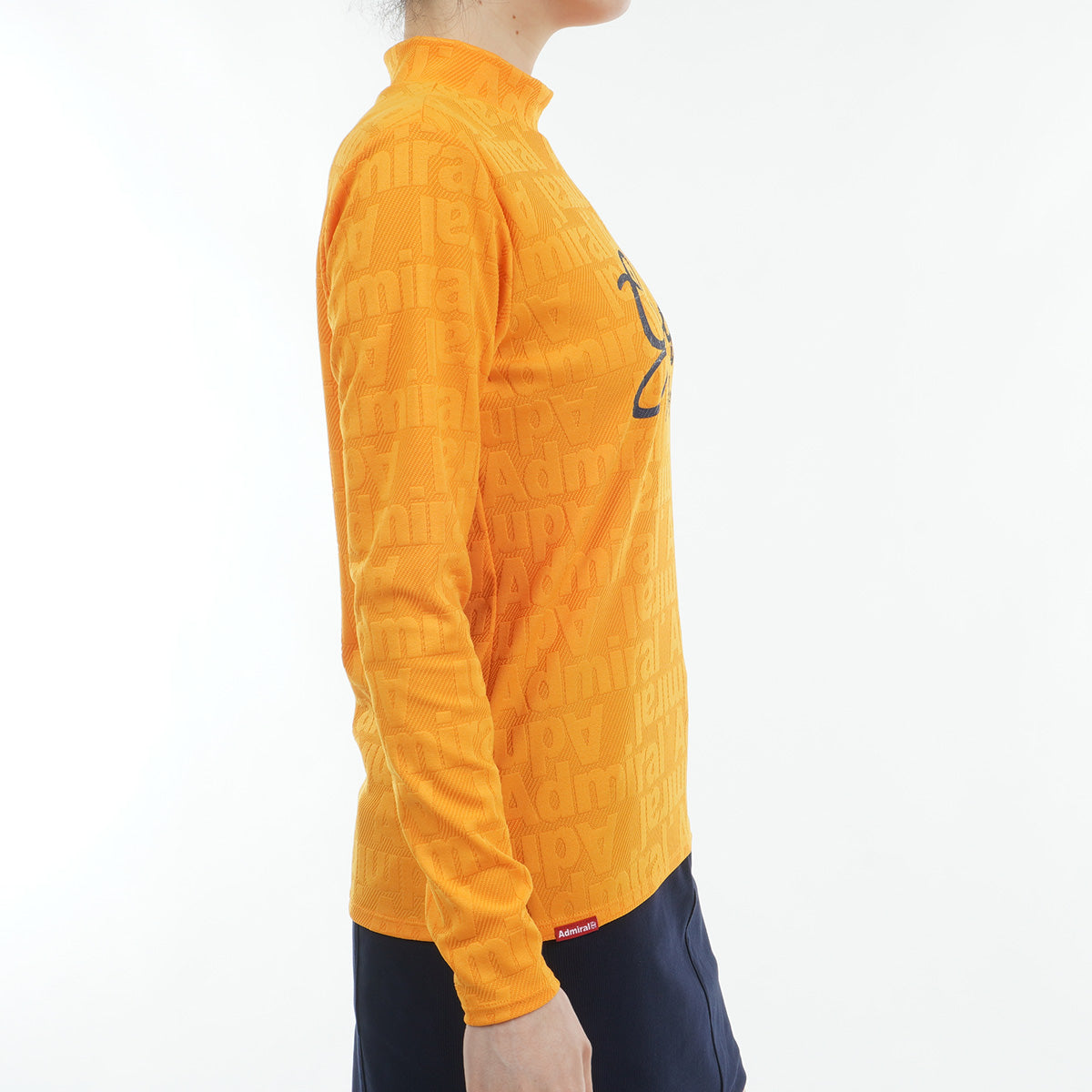 ゴルフ&ロゴ ロングスリーブ モックシャツ ADLA468 – ADMIRAL