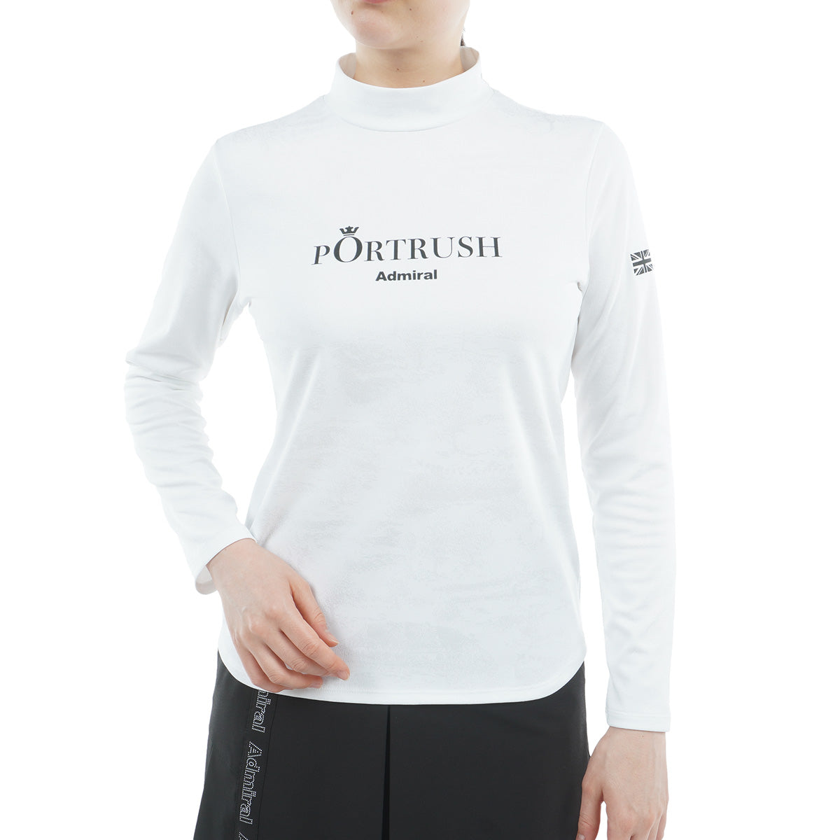 【試着のみ⭐︎新品⭐︎】Fides Golf ジャガードモックネックシャツ 試着のみ⭐︎新品⭐︎】Fides Golf ジャガードモックネックシャツ