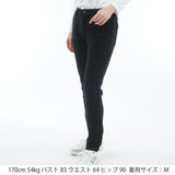ハイテンション 裏起毛スリムパンツ ADLA574