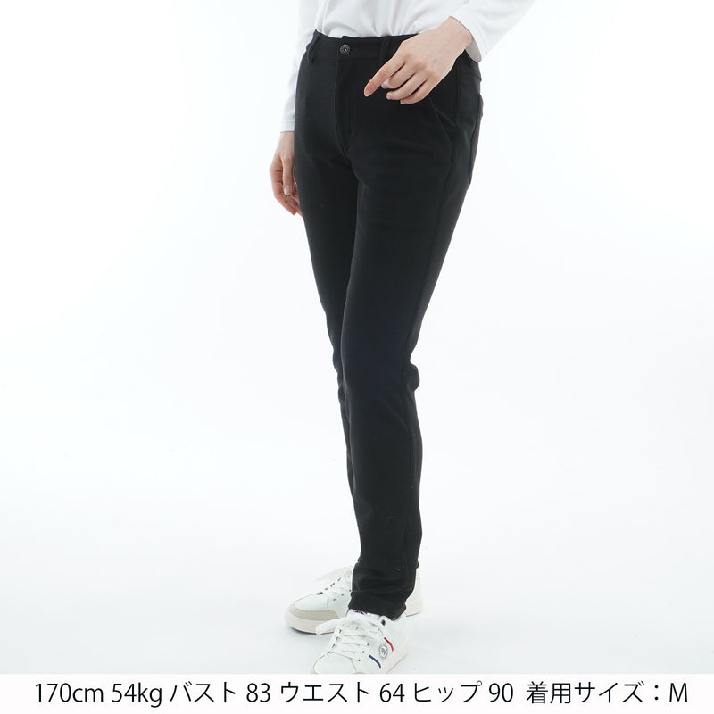ハイテンション 裏起毛スリムパンツ ADLA574