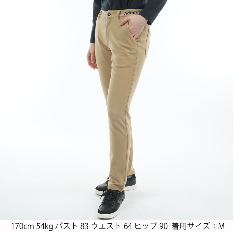 ハイテンション 裏起毛スリムパンツ ADLA574