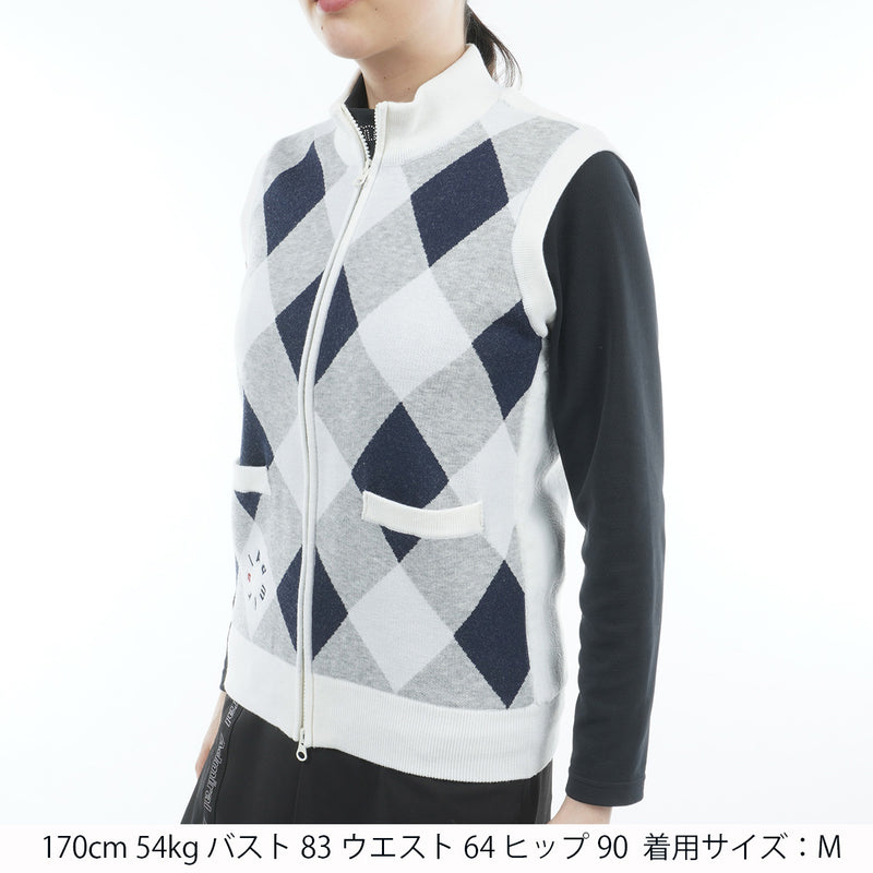 アーガイル バックボアジップベスト ADLA576