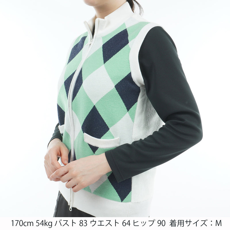 アーガイル バックボアジップベスト ADLA576